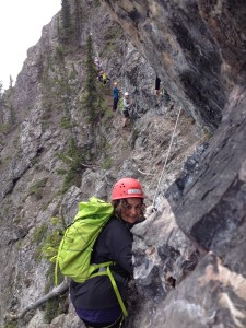 Norquay via ferrata