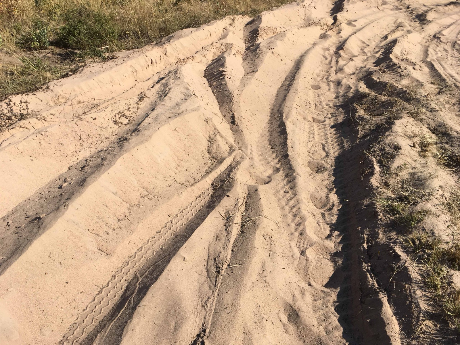 deep sand at the big-five marathon