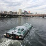 Cool Boat in Tokyo River